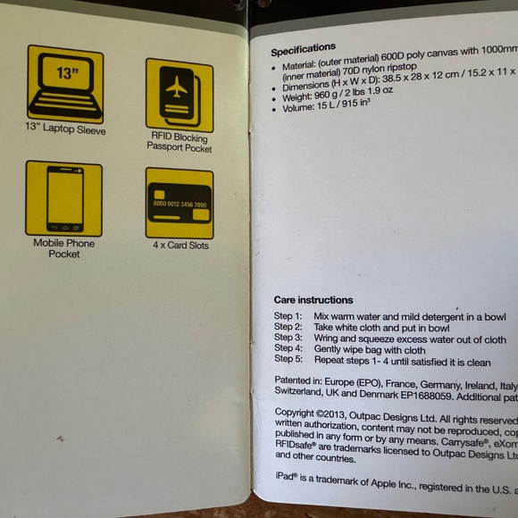 PACSAFE Instasafe Anti-theft Totebag  Z300 - Picture 10 of 10